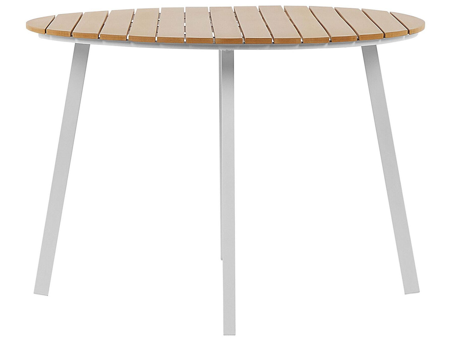 Garden Dining Set 4 Seater CAVOLI with Cushions Metal Grey