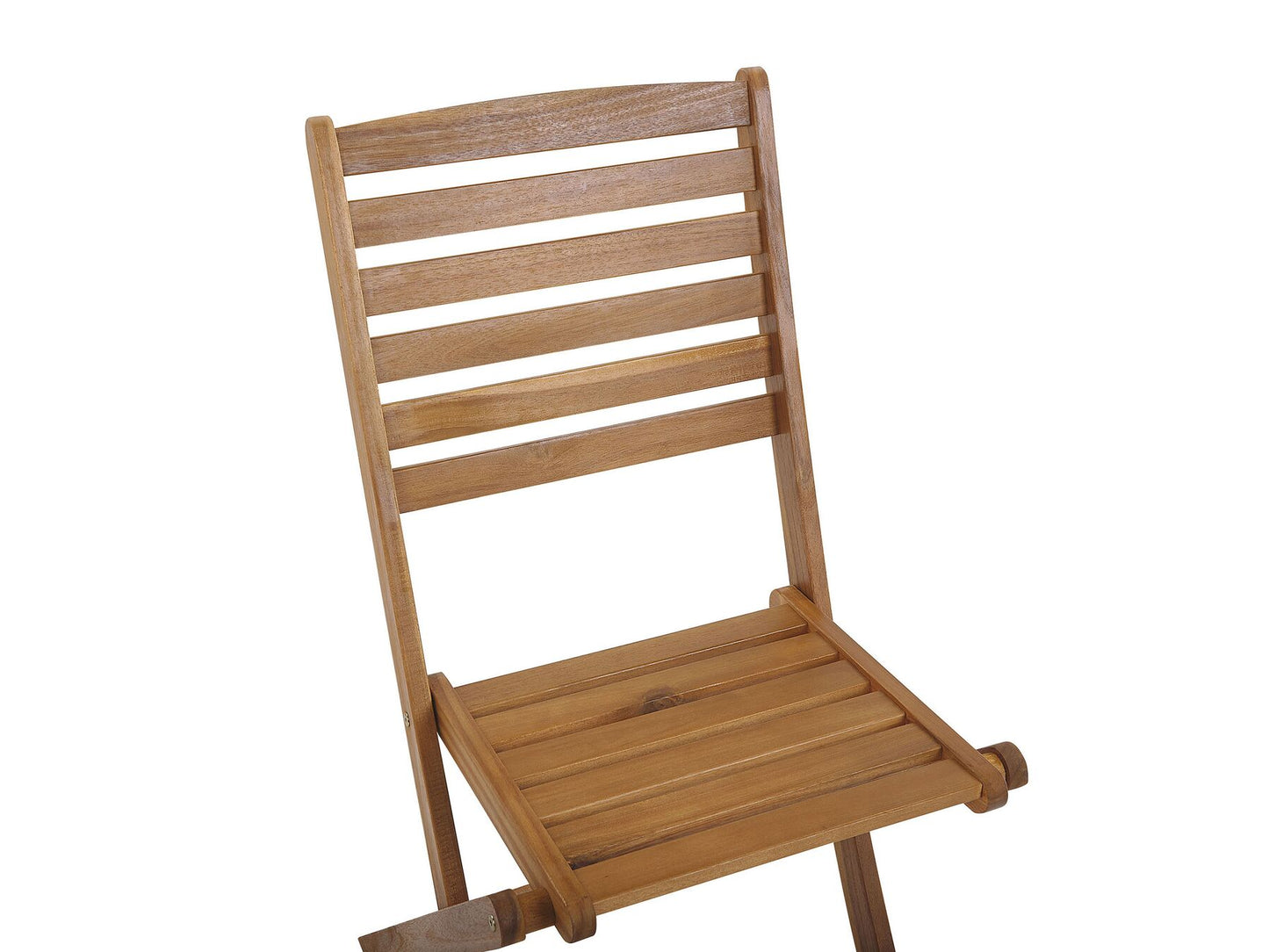 Garden Dining Set 6 Seater TOLVE Acacia Wood Brown