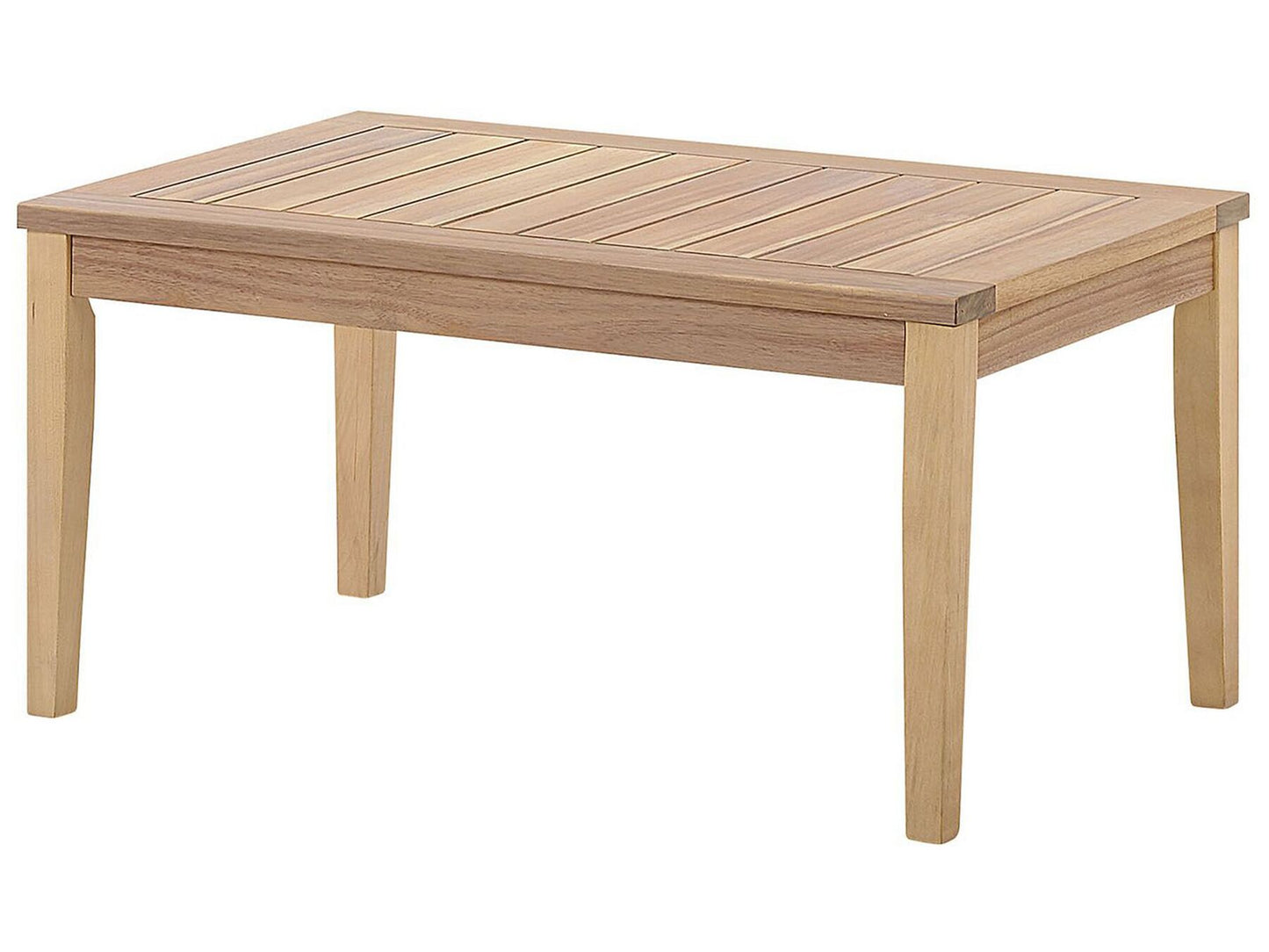 Garden Lounge Set with Table 4 Seater PALLANO Acacia Wood Taupe