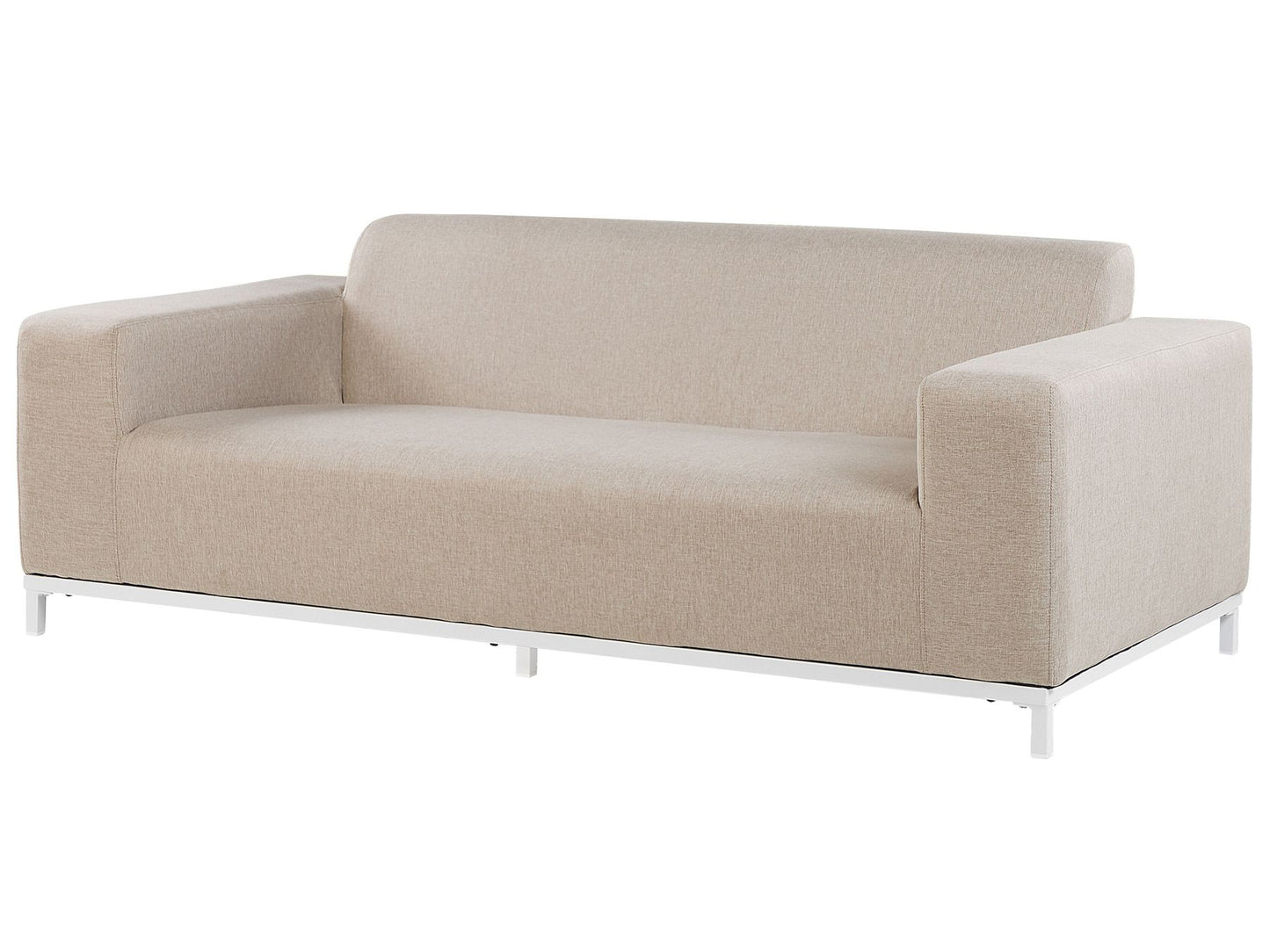 Garden Sofa Beige with White ROVIGO