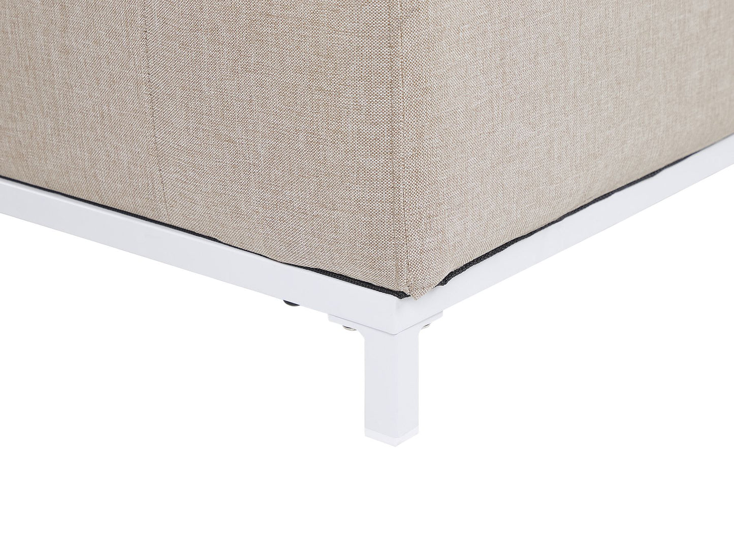 Garden Sofa Beige with White ROVIGO
