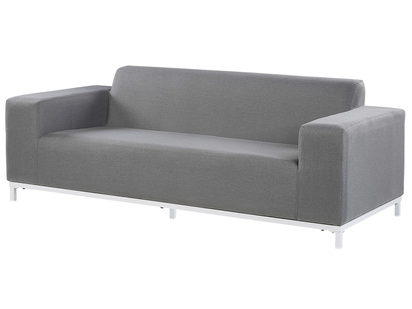 Garden Sofa Grey with White ROVIGO
