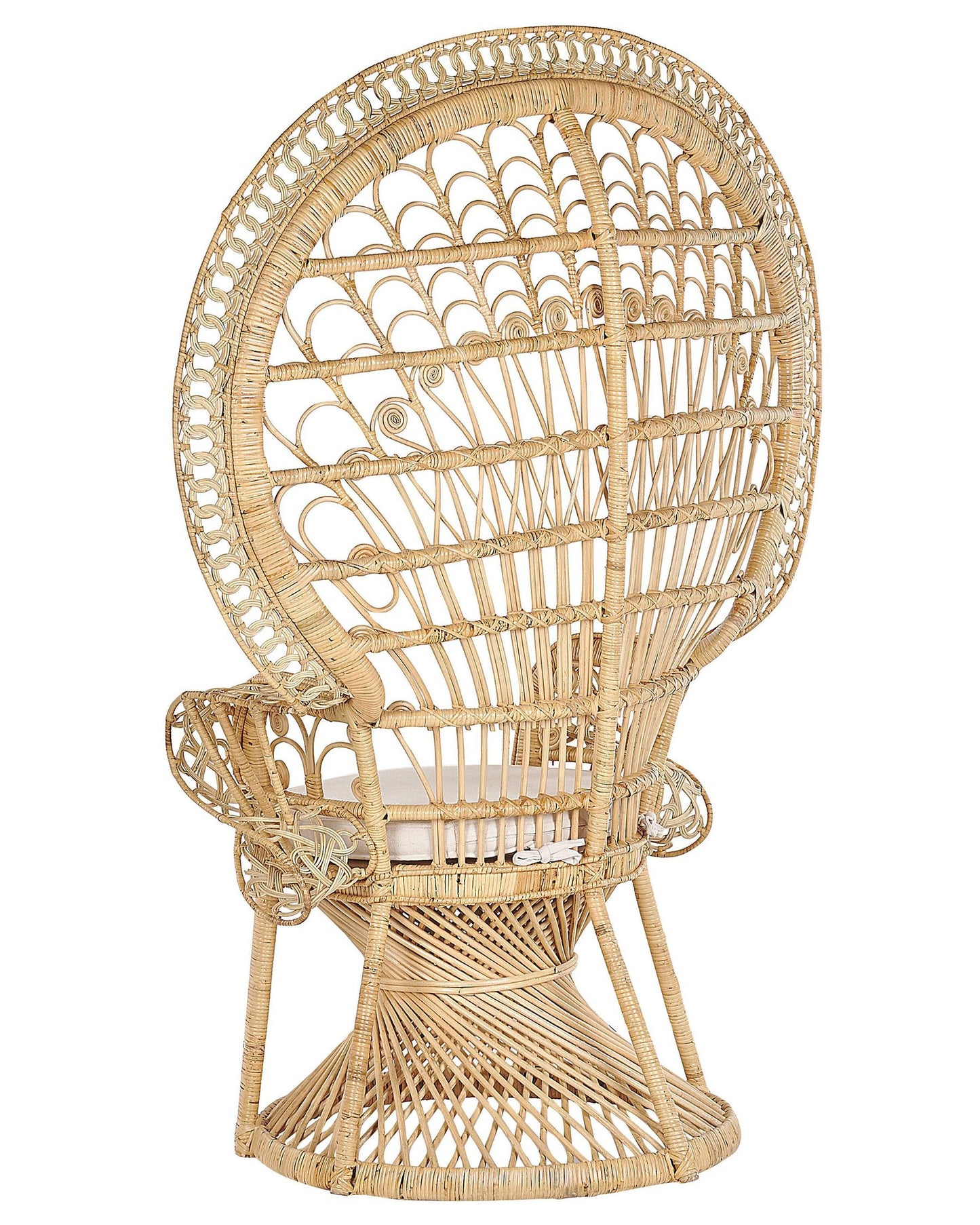 Peacock Chair EMMANUELLE Rattan Natural
