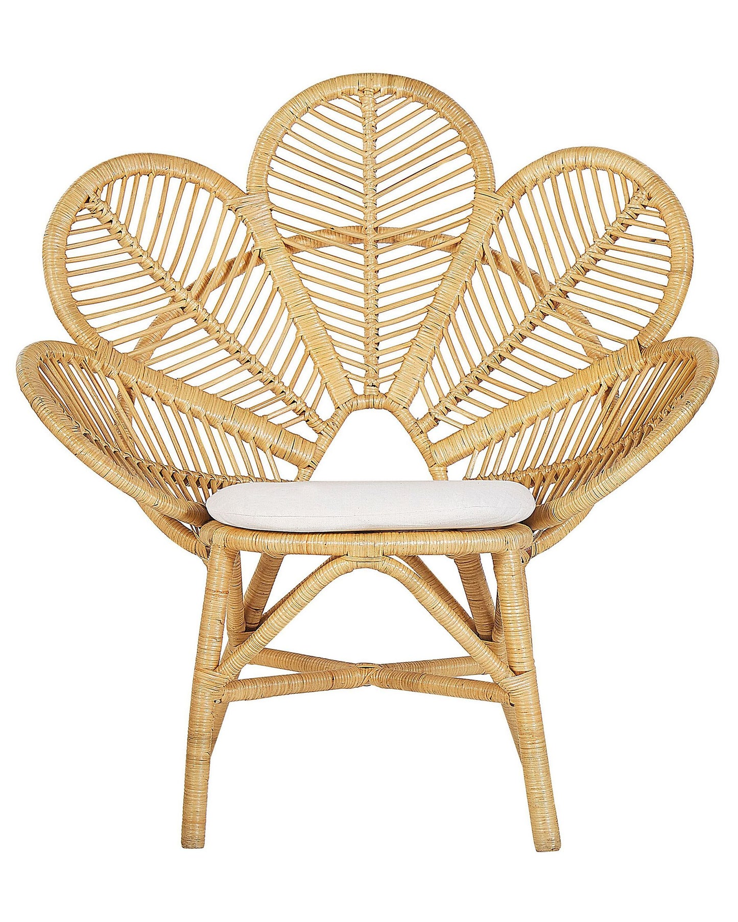 Peacock Chair FLORENTINE Rattan Natural