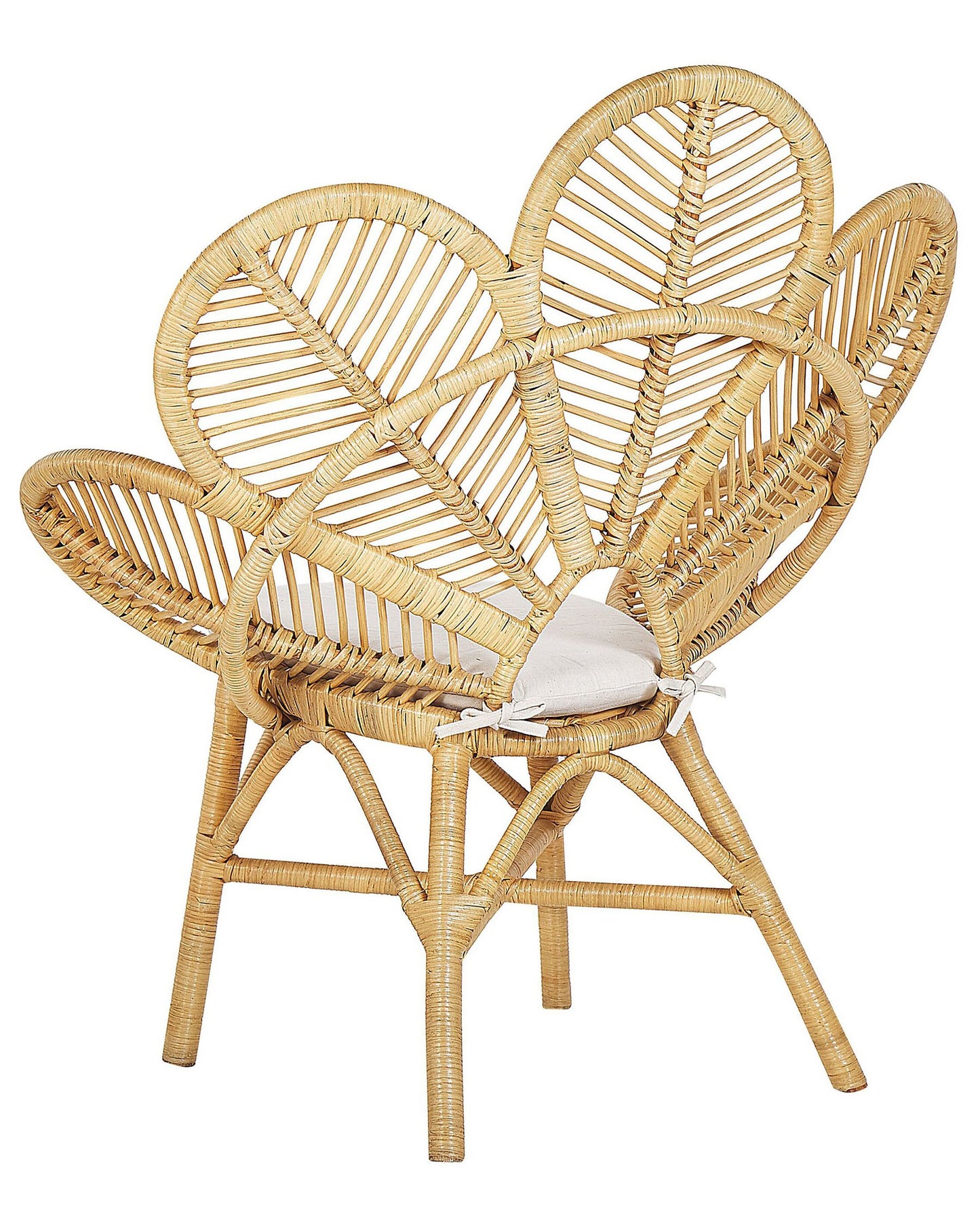 Peacock Chair FLORENTINE Rattan Natural