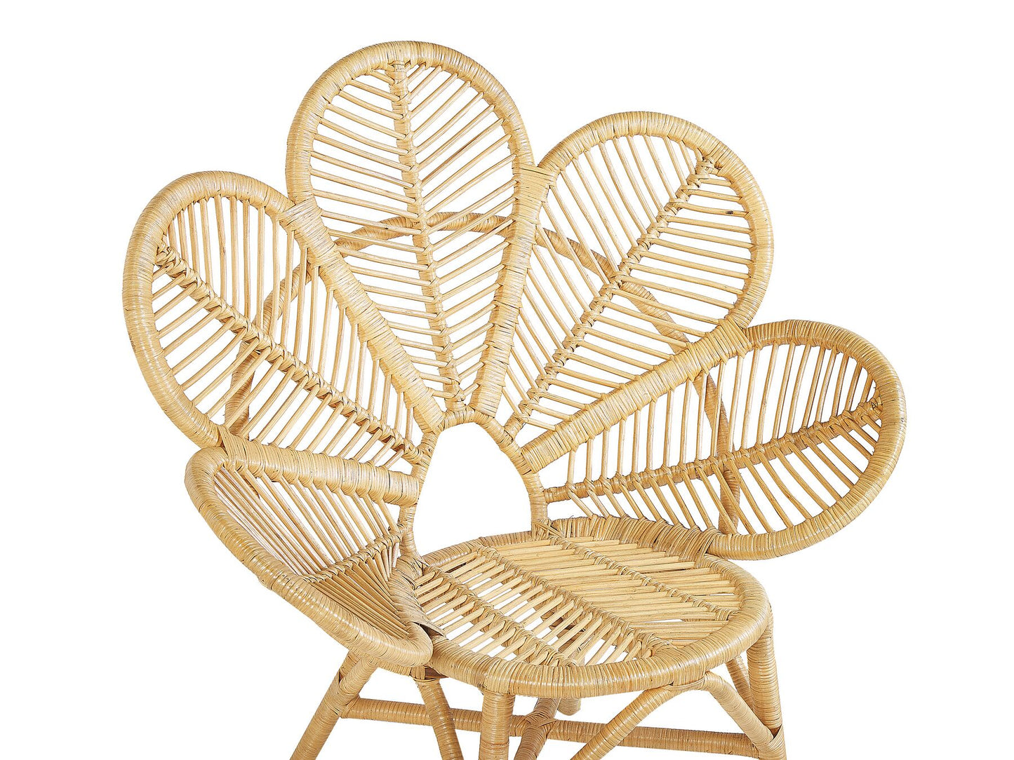 Bistro Set with Cushions FLORENTINE / LIMNI Rattan Beige