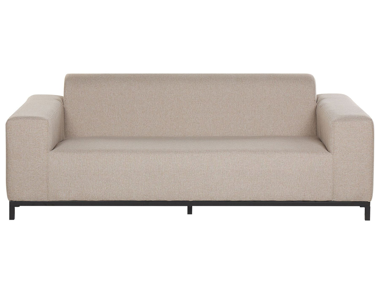 Garden Sofa Beige with Black ROVIGO