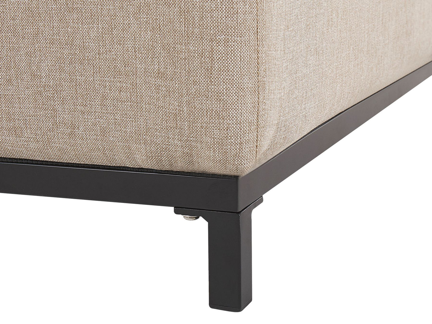Garden Sofa Beige with Black ROVIGO
