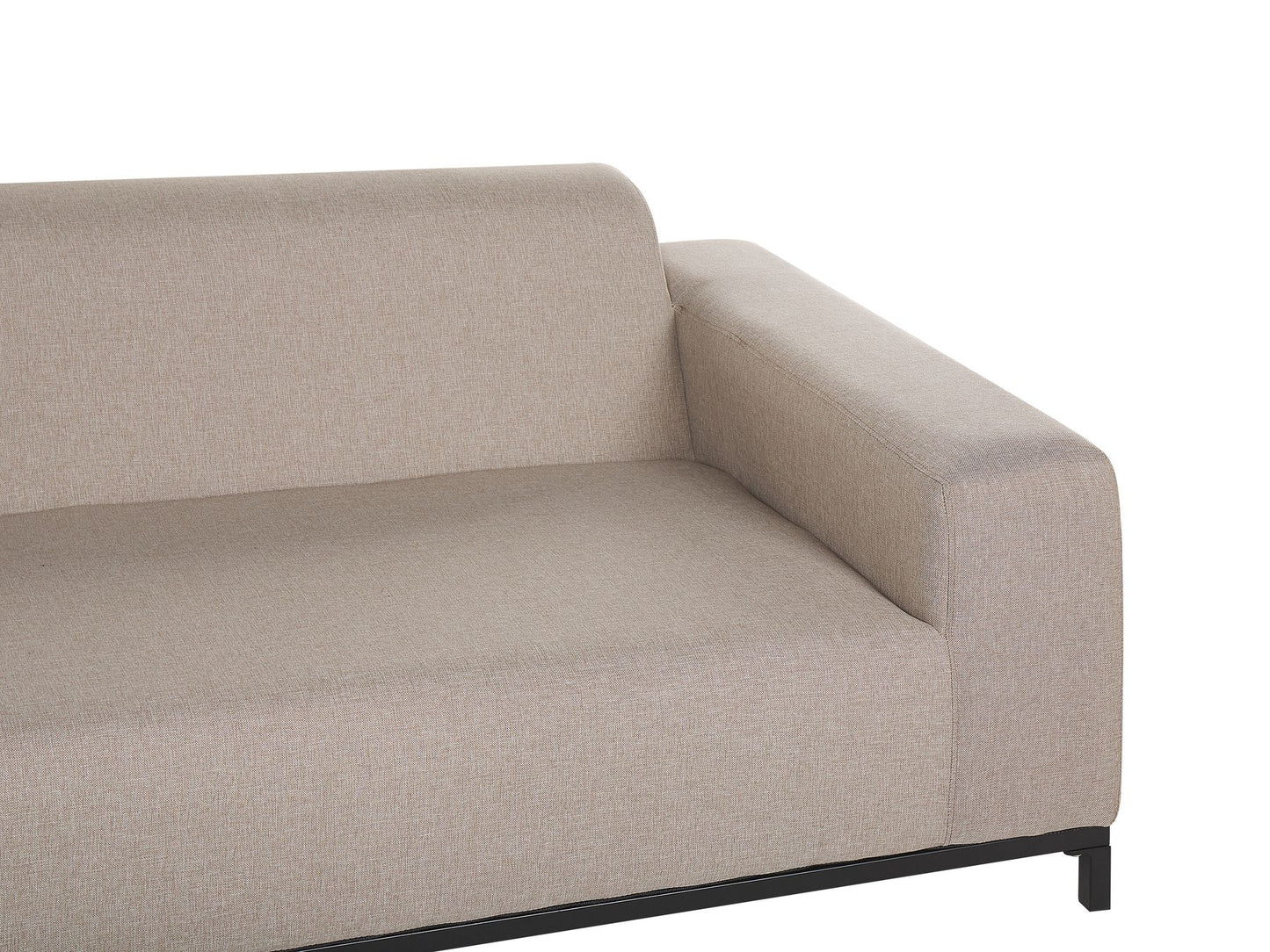 Garden Sofa Beige with Black ROVIGO