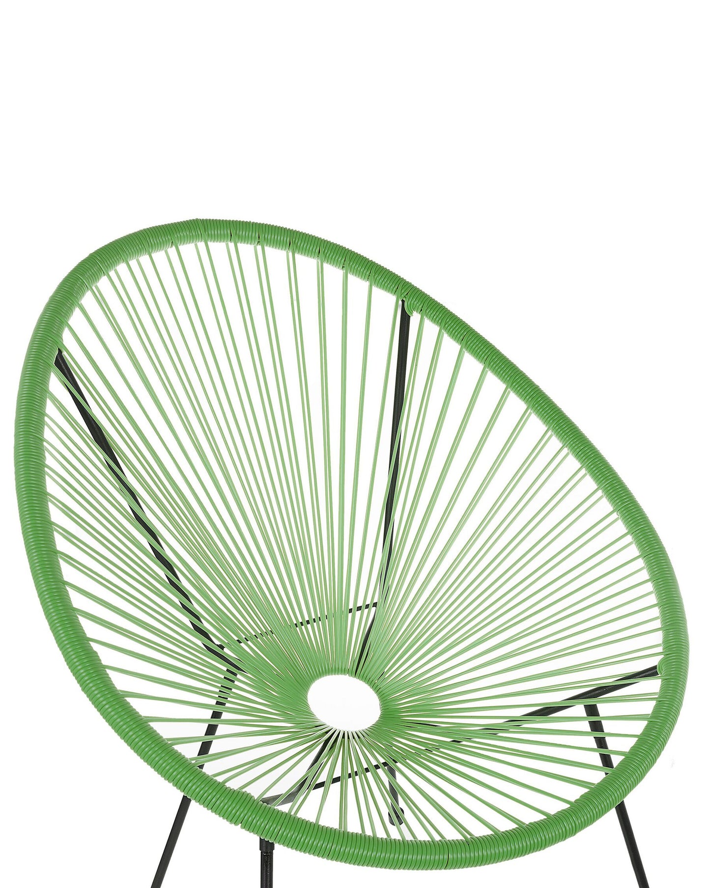 Garden Chair ACAPULCO II PE Rattan Green