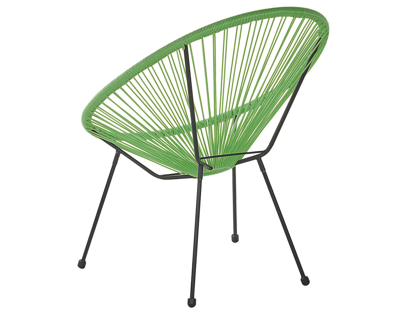 Bistro Set ACAPULCO II PE Rattan Green