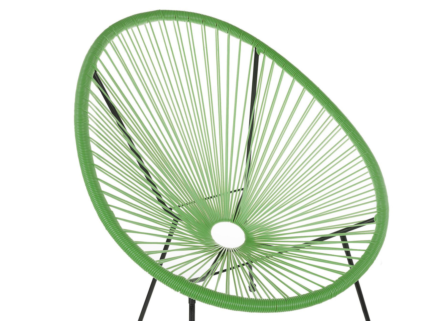 Bistro Set ACAPULCO II PE Rattan Green