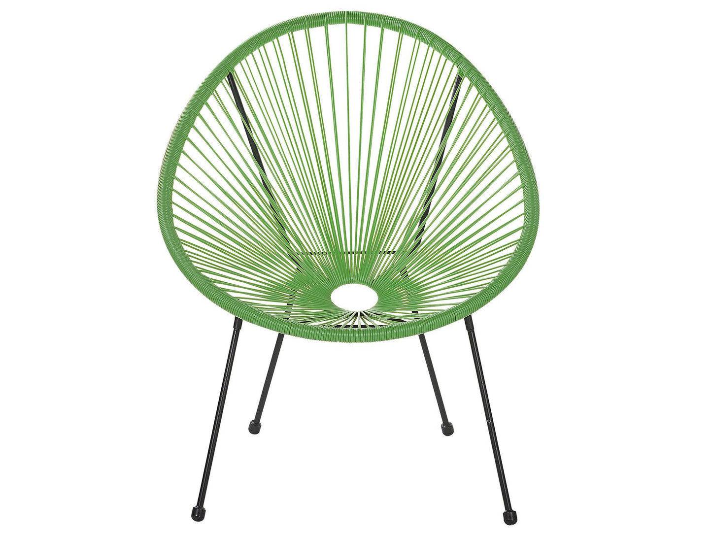 Bistro Set ACAPULCO II PE Rattan Green