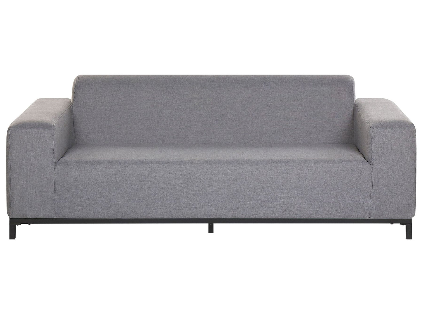 Garden Sofa Grey with Black ROVIGO