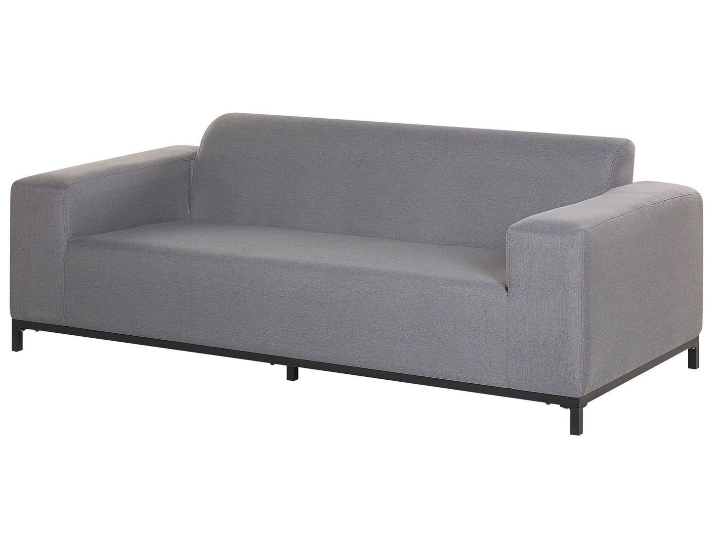 Garden Sofa Grey with Black ROVIGO