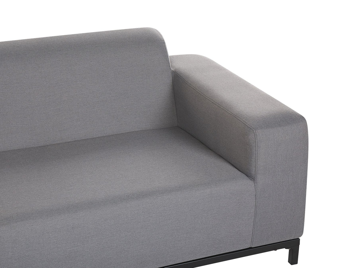 Garden Sofa Grey with Black ROVIGO