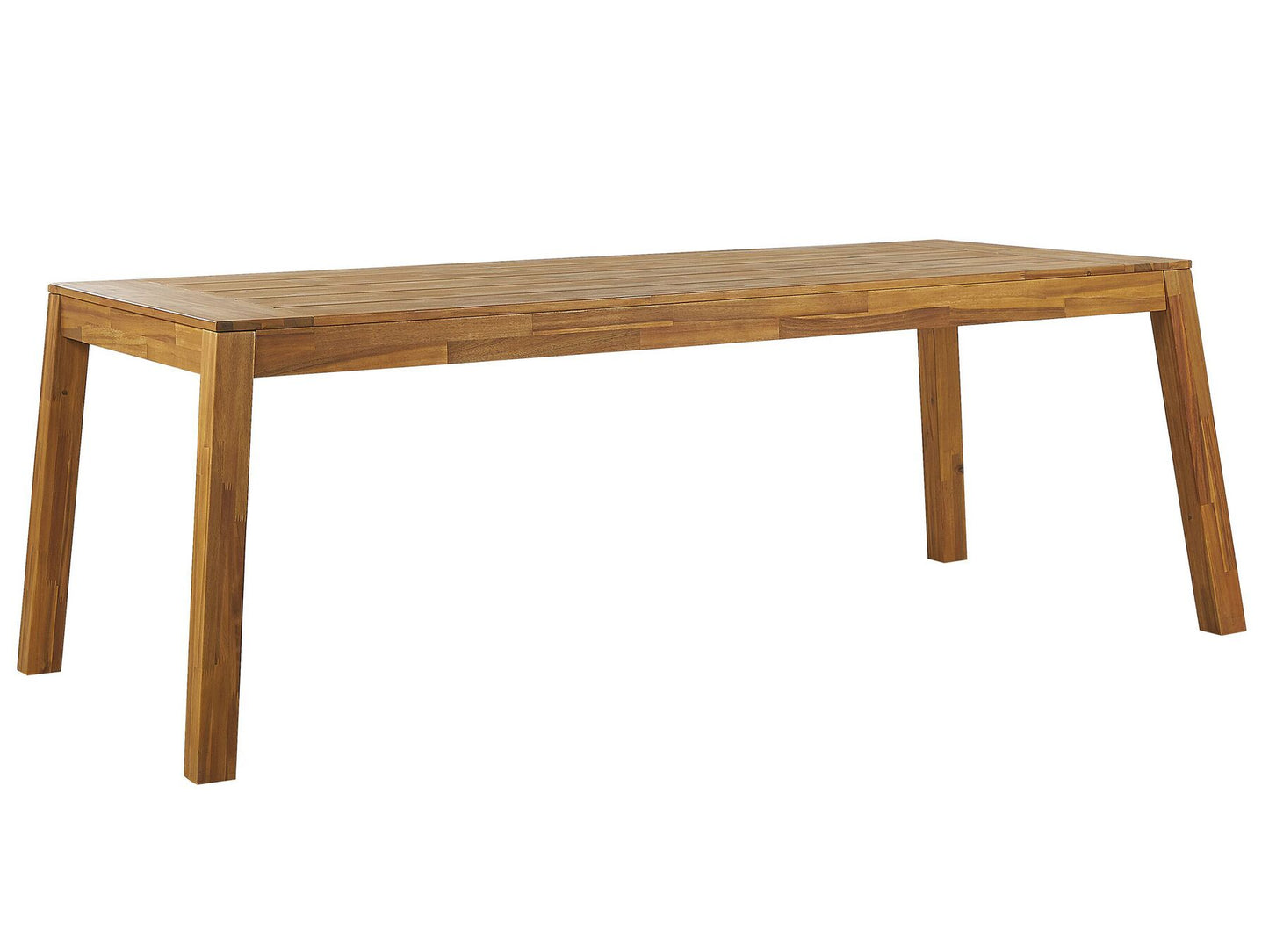 Garden Dining Set 6 Seater LIVORNO Acacia Wood Brown
