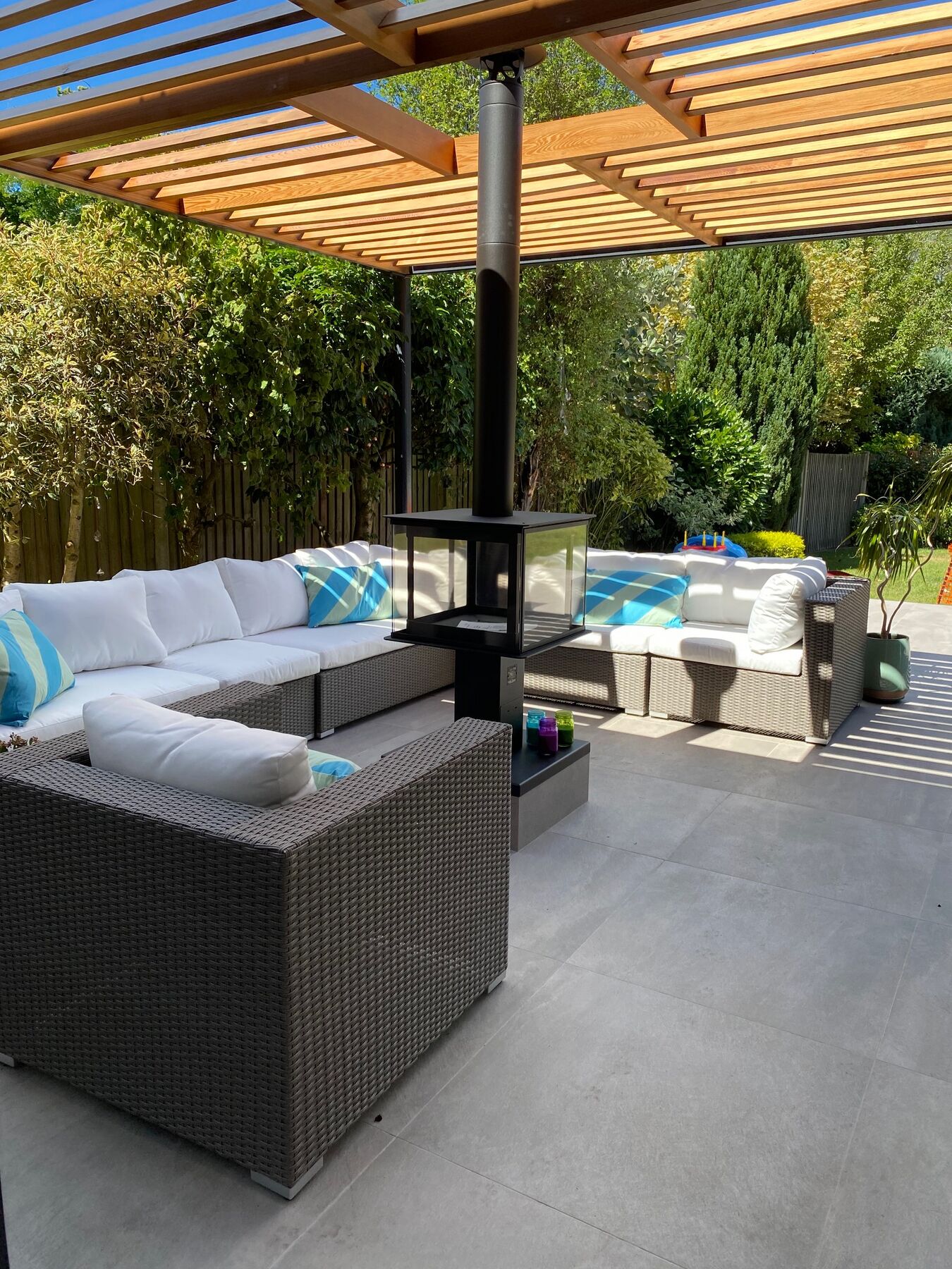 Garden Lounge Set with Table 8 Seater MAESTRO Modular PE Rattan Taupe