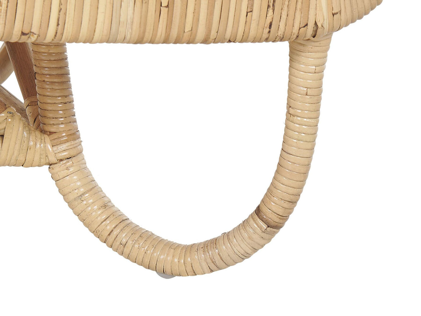 Garden Sofa 2 Seater DOLCEDO Rattan Beige