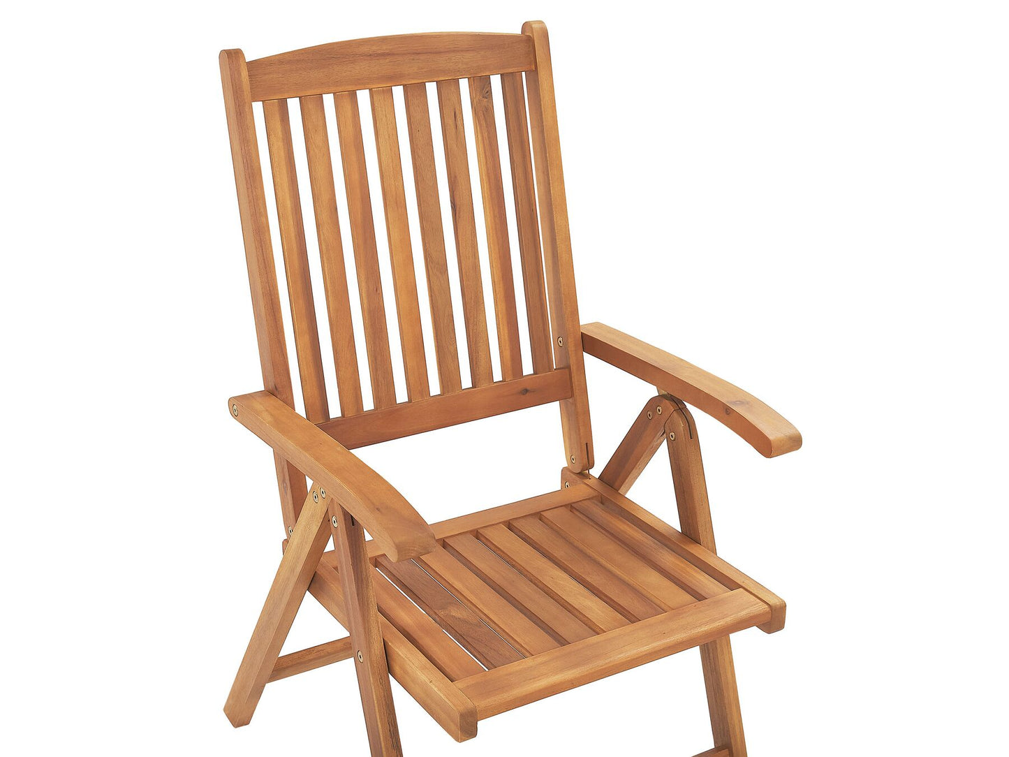 Garden Dining Set 6 Seater JAVA with Cushions Acacia Wood Off-White