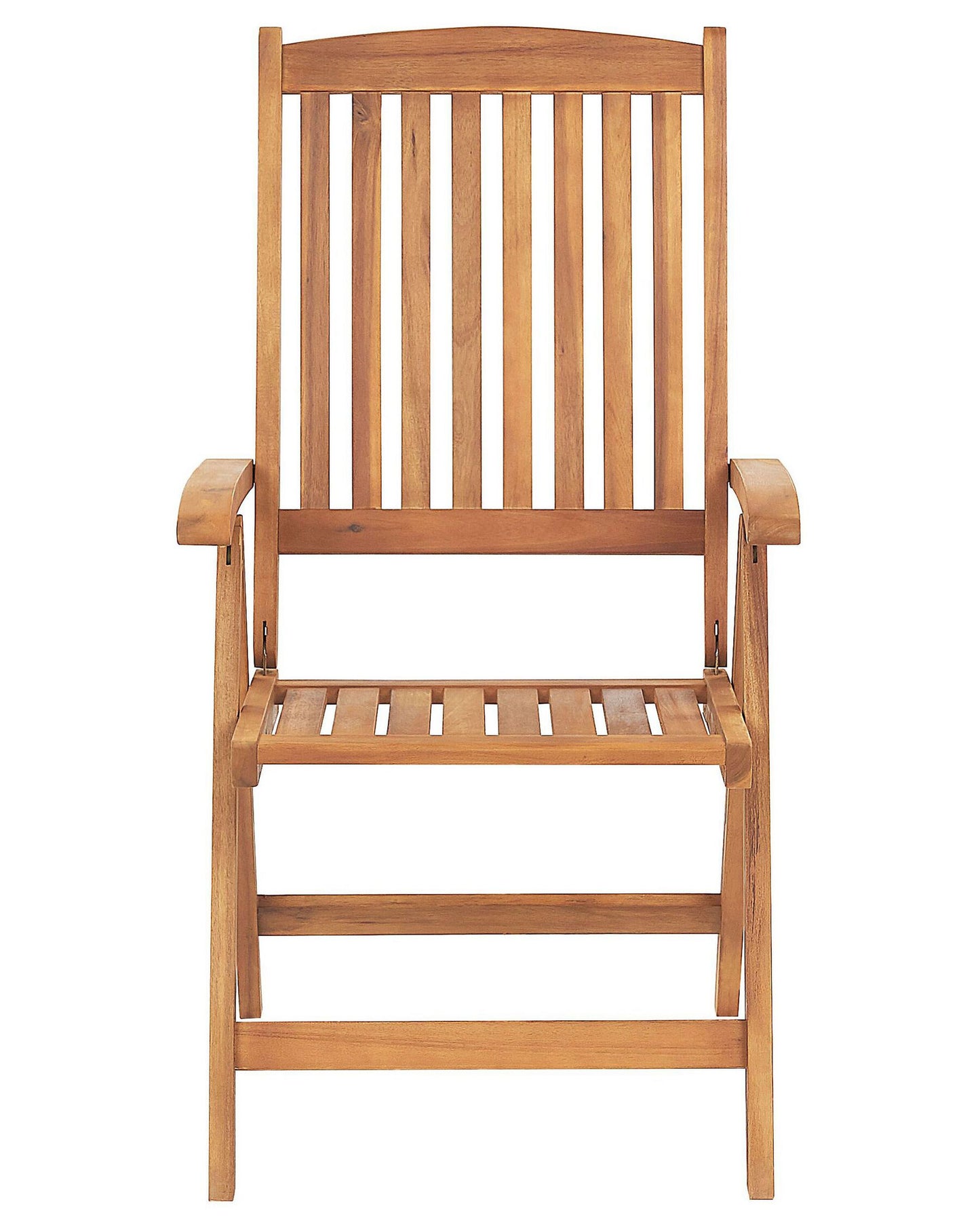 Set of 6 Garden Chairs with Cushions JAVA Acacia Wood Taupe