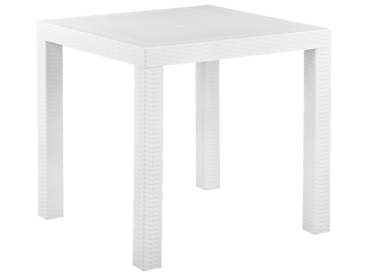 Garden Dining Set 4 Seater FOSSANO White
