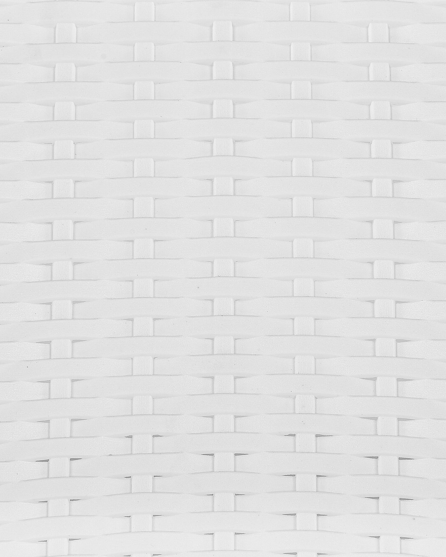 Set of 2 Garden Chairs FOSSANO Synthetic Material White