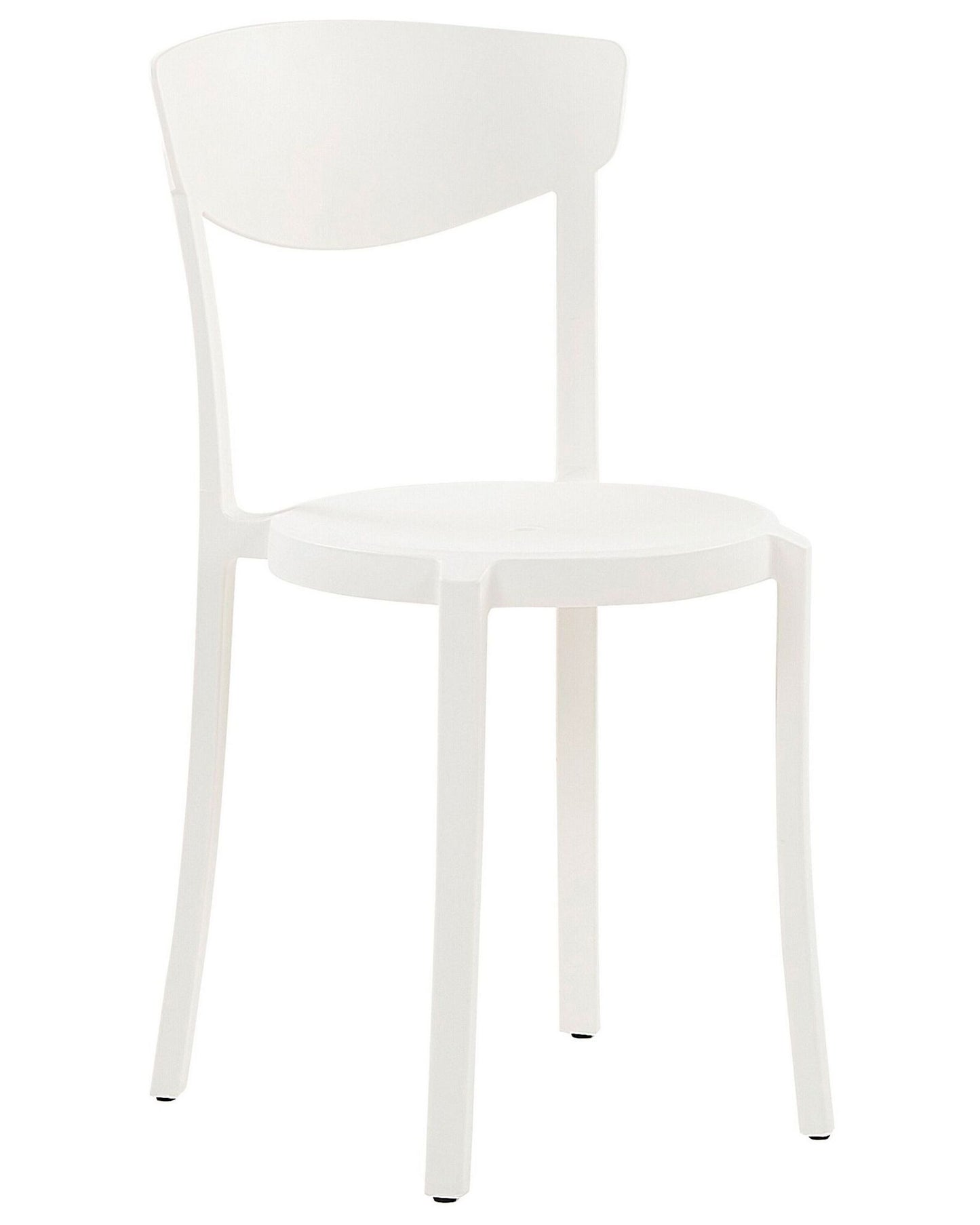 Set of 4 Garden Chairs VIESTE White