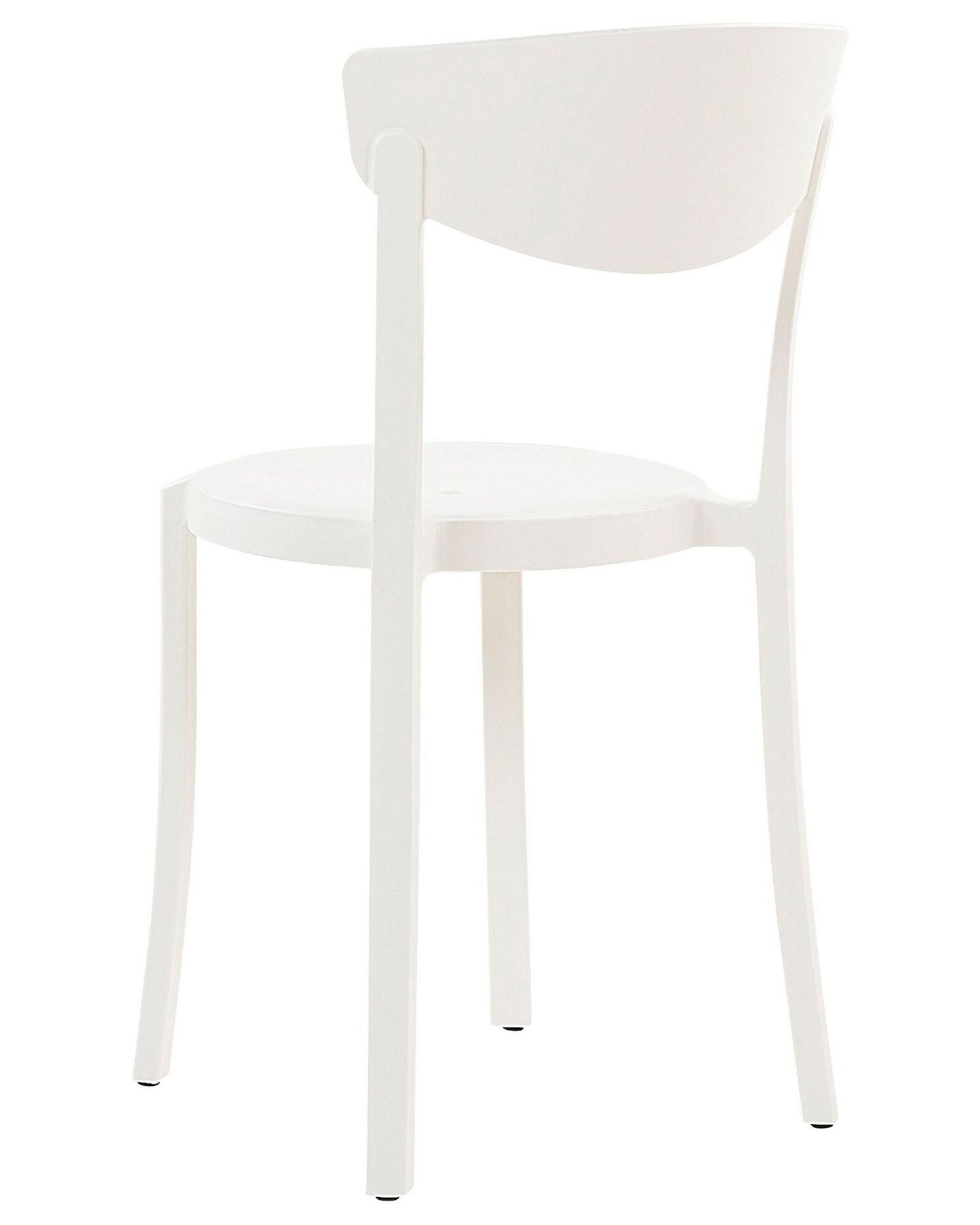 Set of 4 Garden Chairs VIESTE White