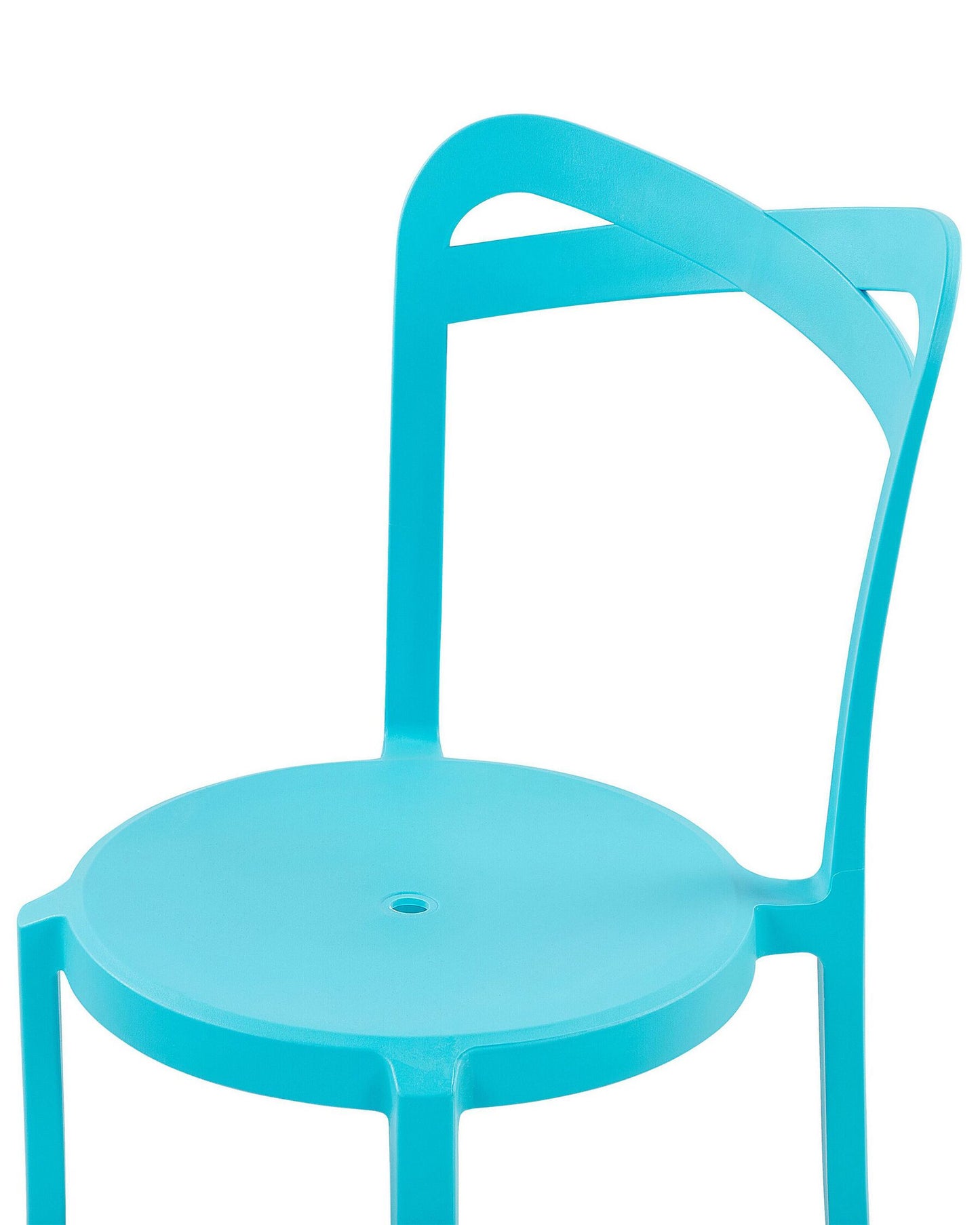 Set of 2 Garden Chairs CAMOGLI Turquoise