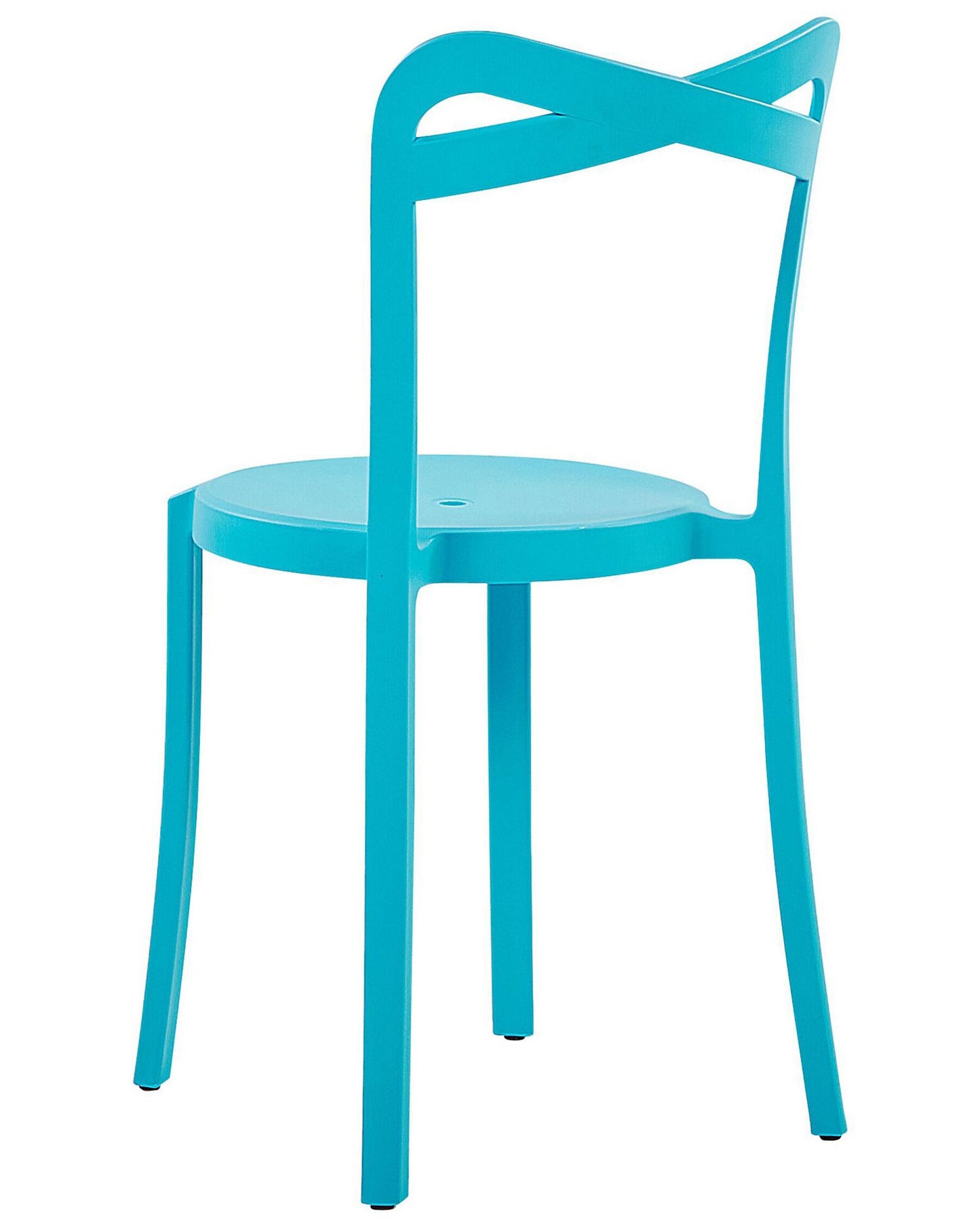 Set of 2 Garden Chairs CAMOGLI Turquoise