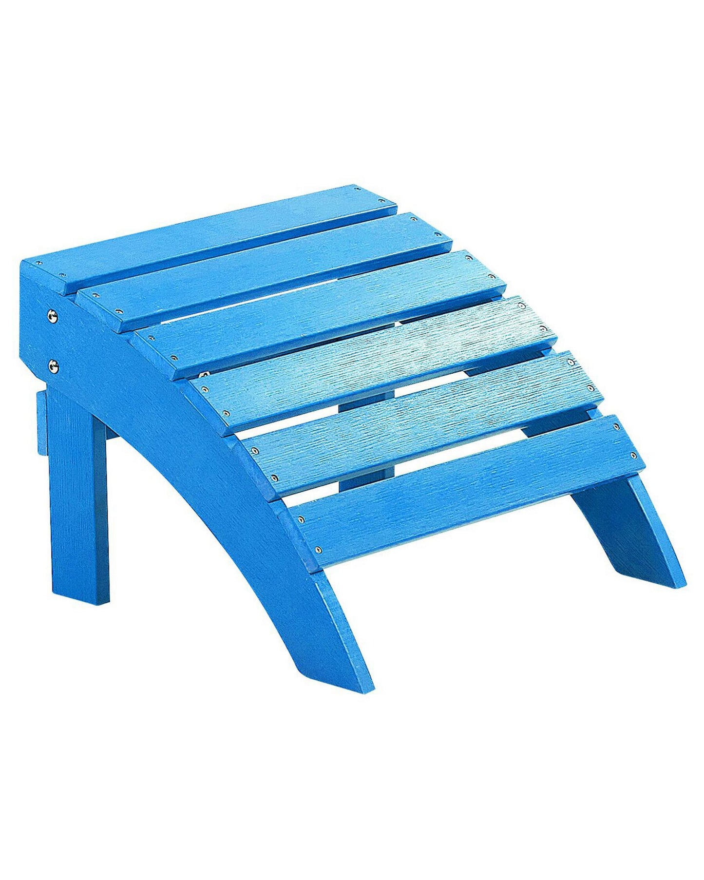 Garden Chair ADIRONDACK with Footstool Blue