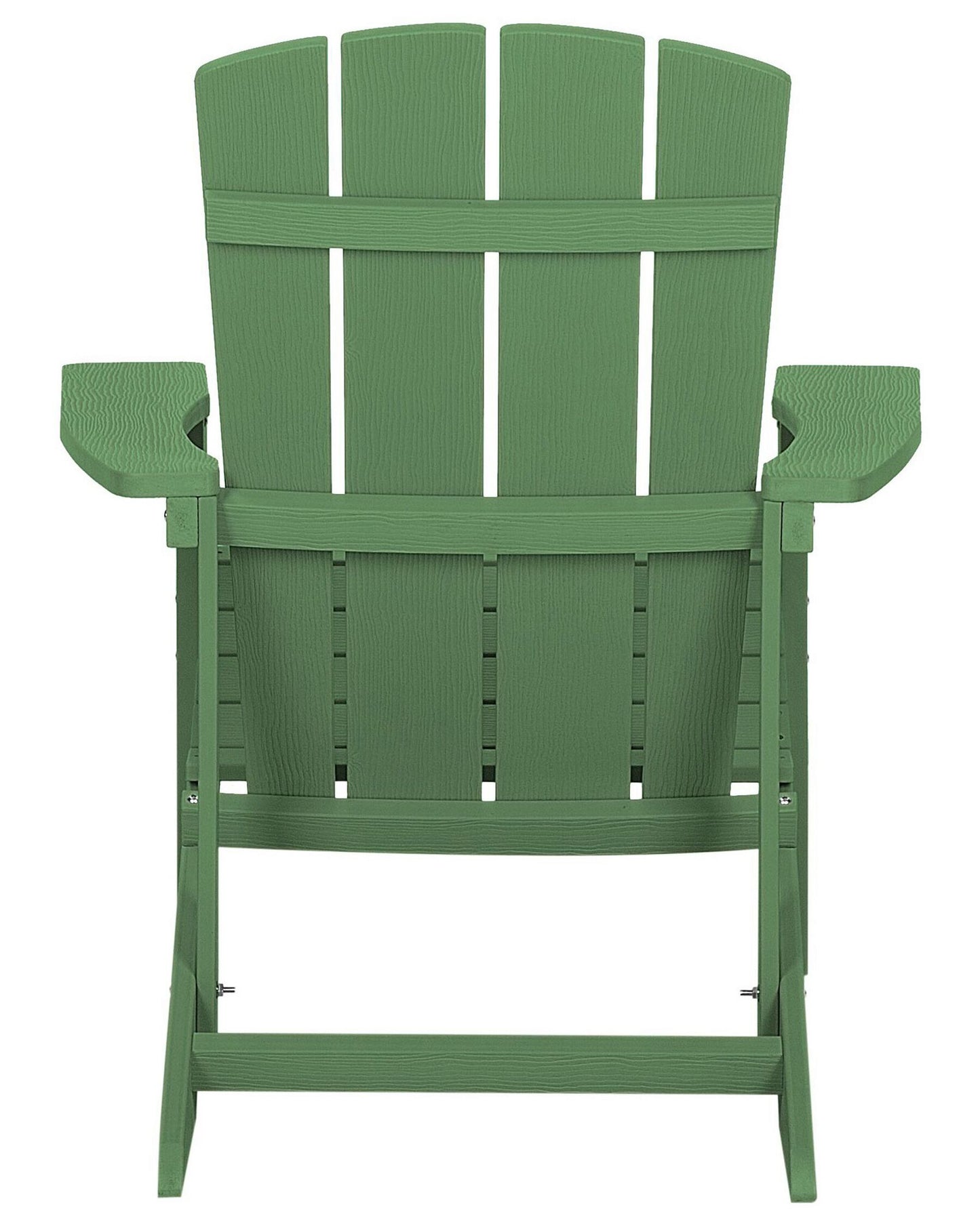 Garden Chair ADIRONDACK with Footstool Green