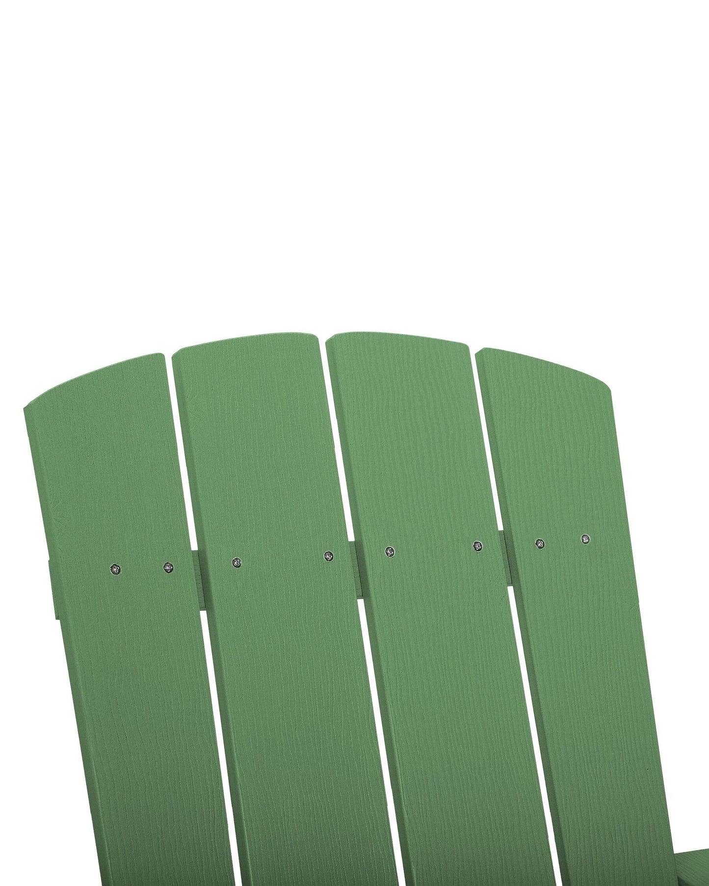 Garden Chair ADIRONDACK with Footstool Green