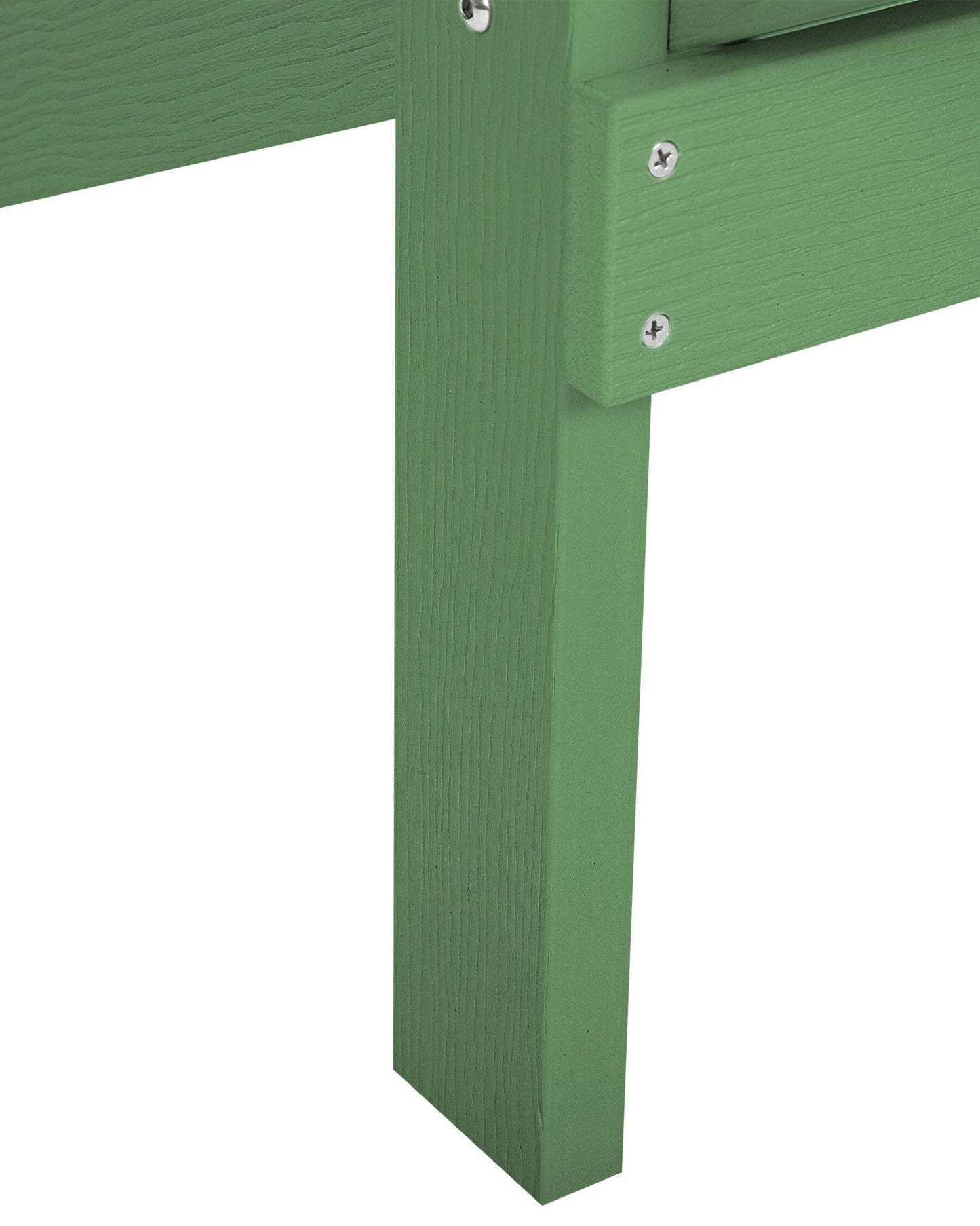 Garden Chair ADIRONDACK with Footstool Green