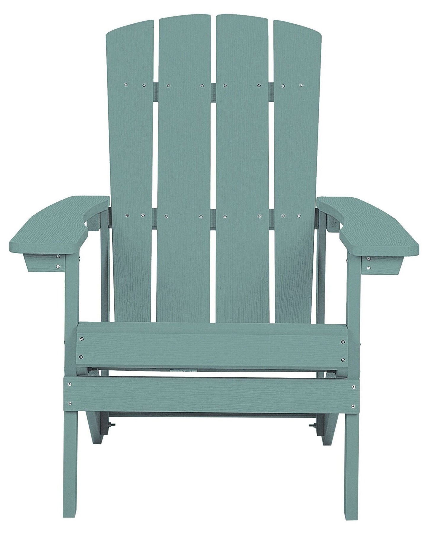 Garden Chair ADIRONDACK with Footstool Turquoise