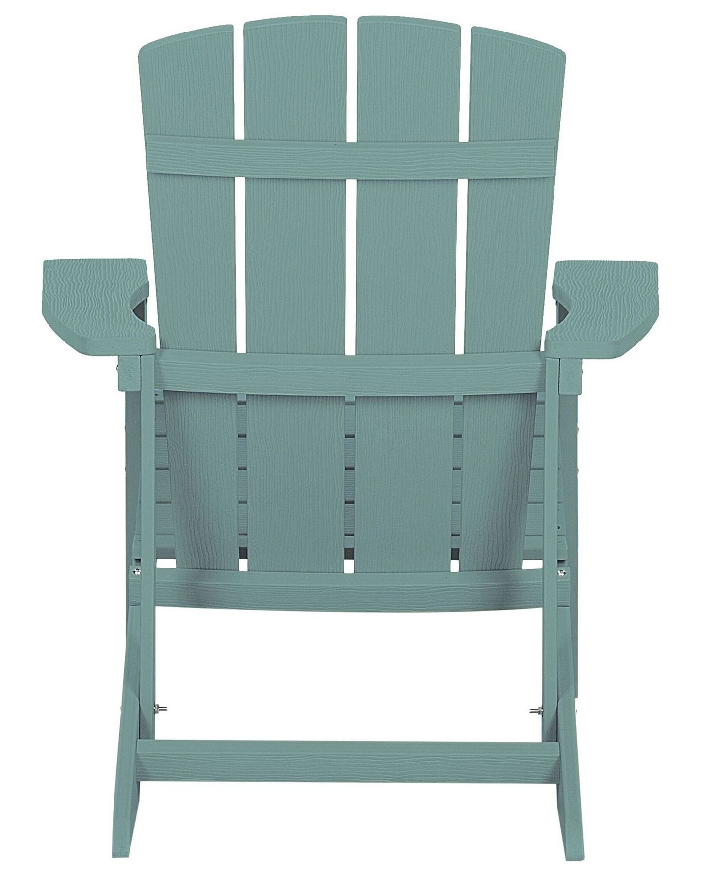 Garden Chair ADIRONDACK with Footstool Turquoise