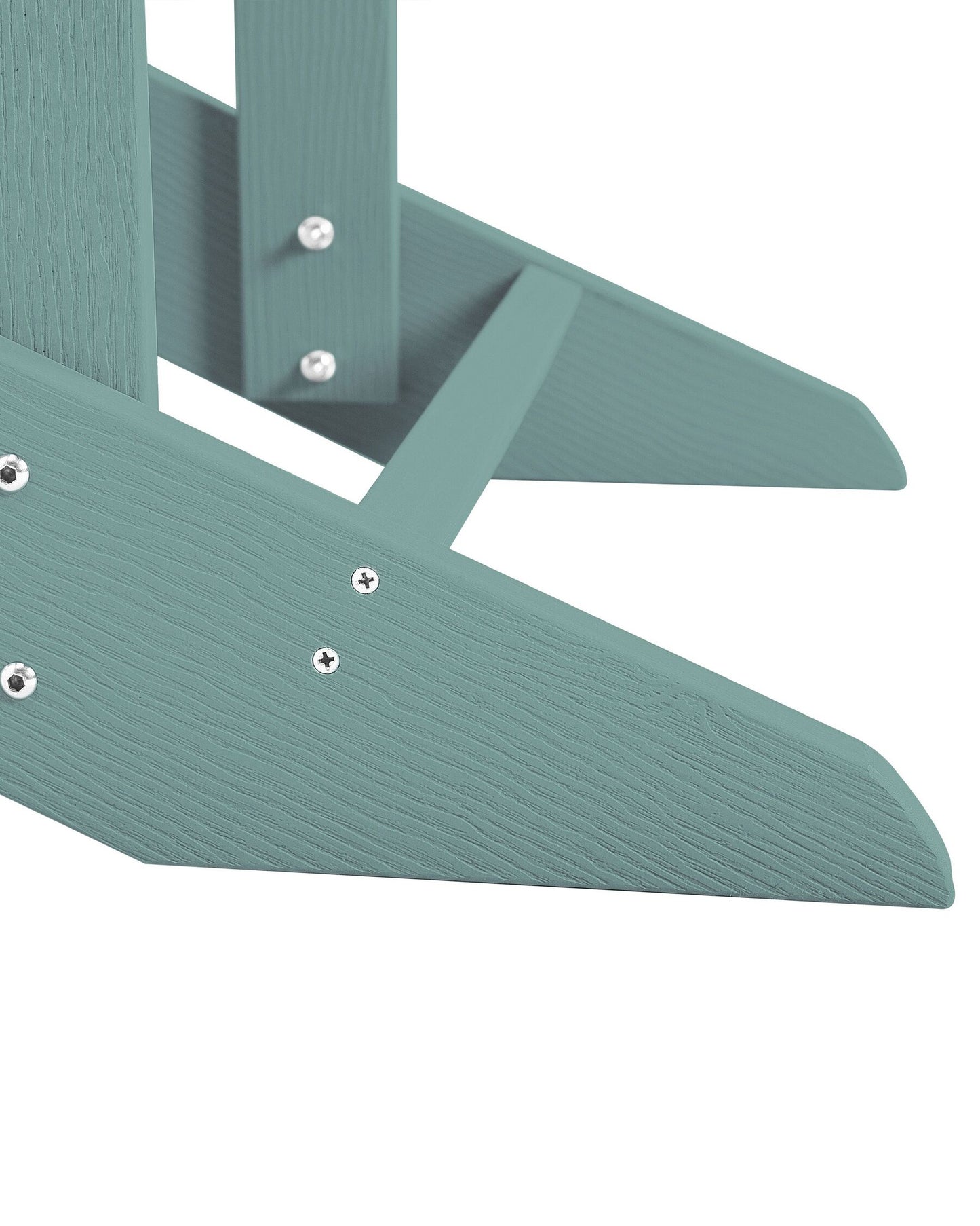 Garden Chair ADIRONDACK with Footstool Turquoise