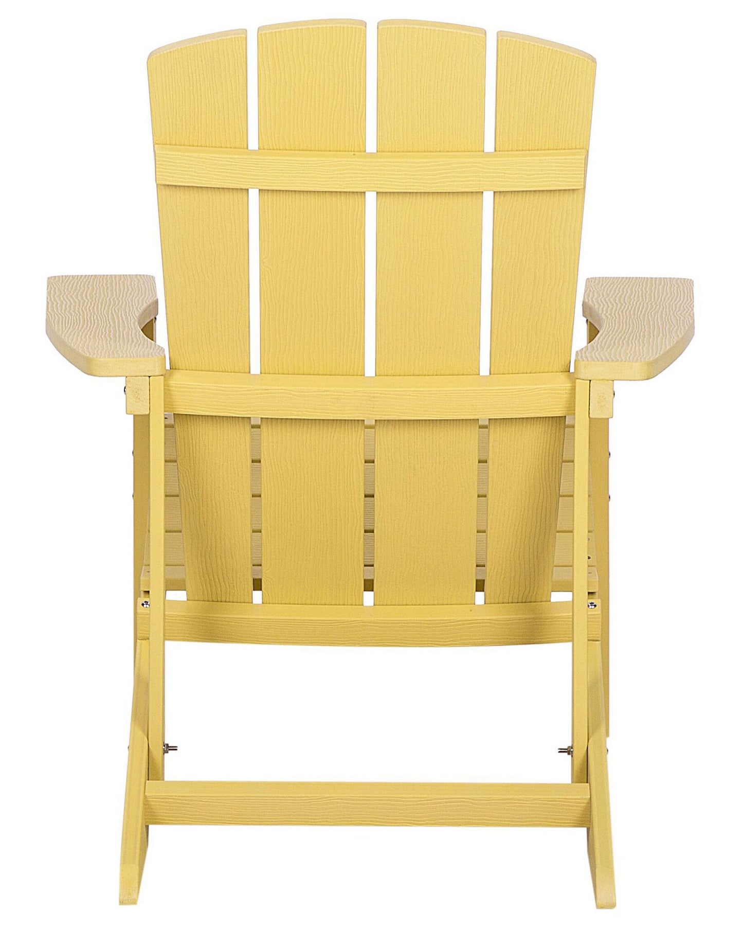 Garden Chair ADIRONDACK with Footstool Yellow