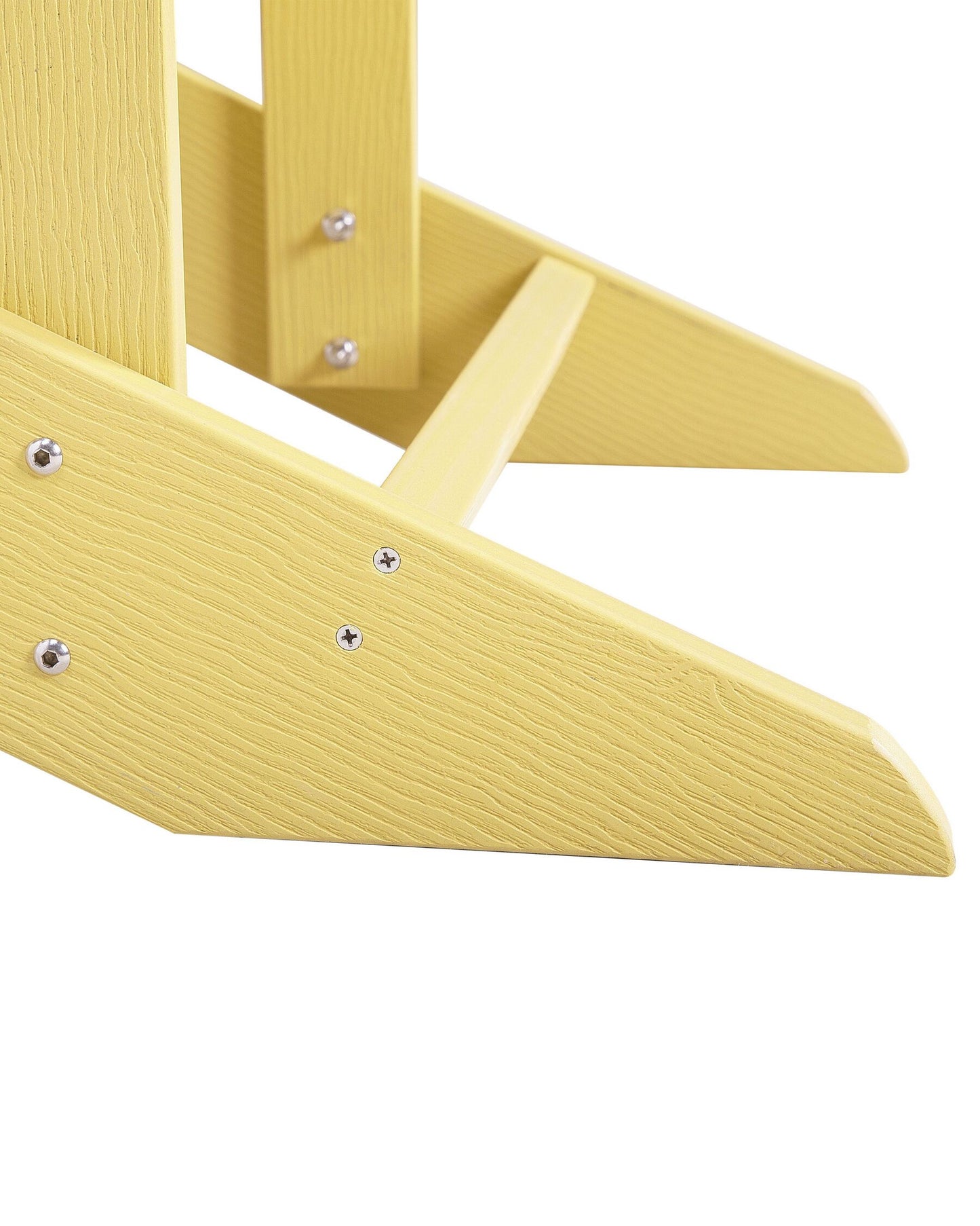 Garden Chair ADIRONDACK with Footstool Yellow