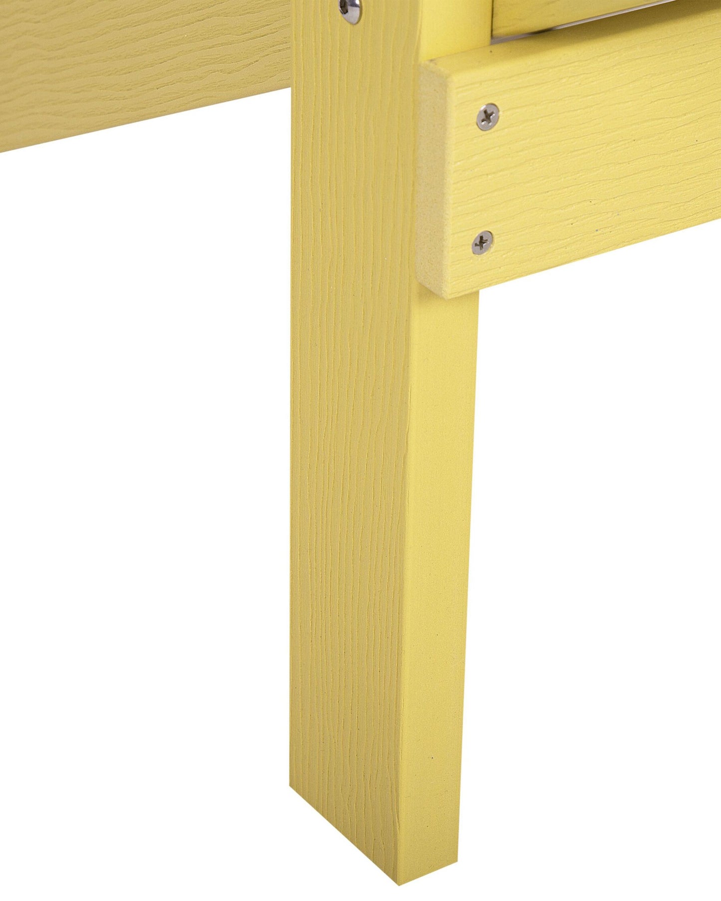 Garden Chair ADIRONDACK with Footstool Yellow
