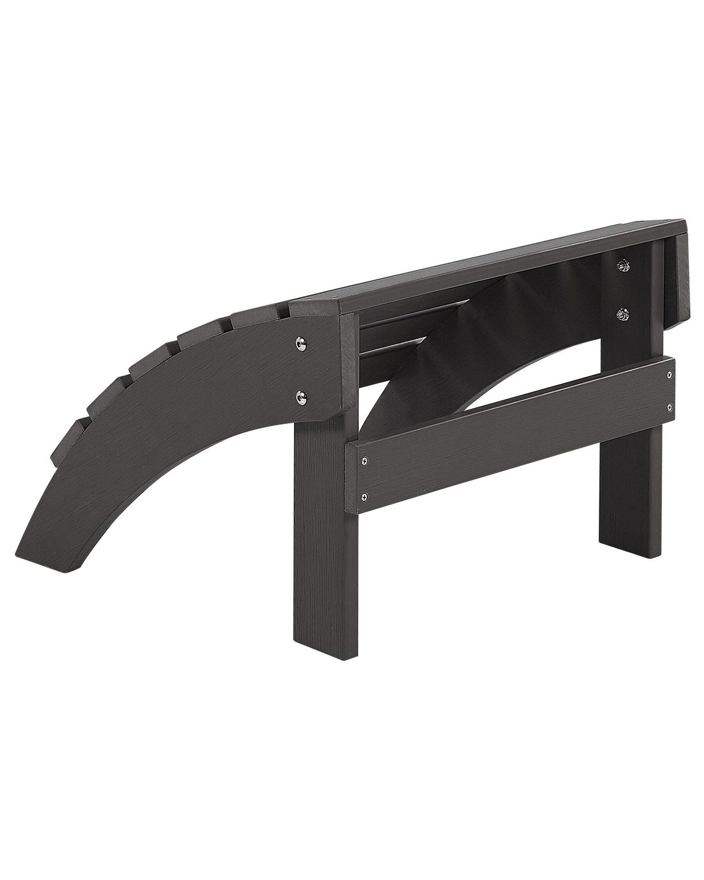Garden Footstool ADIRONDACK Dark Grey