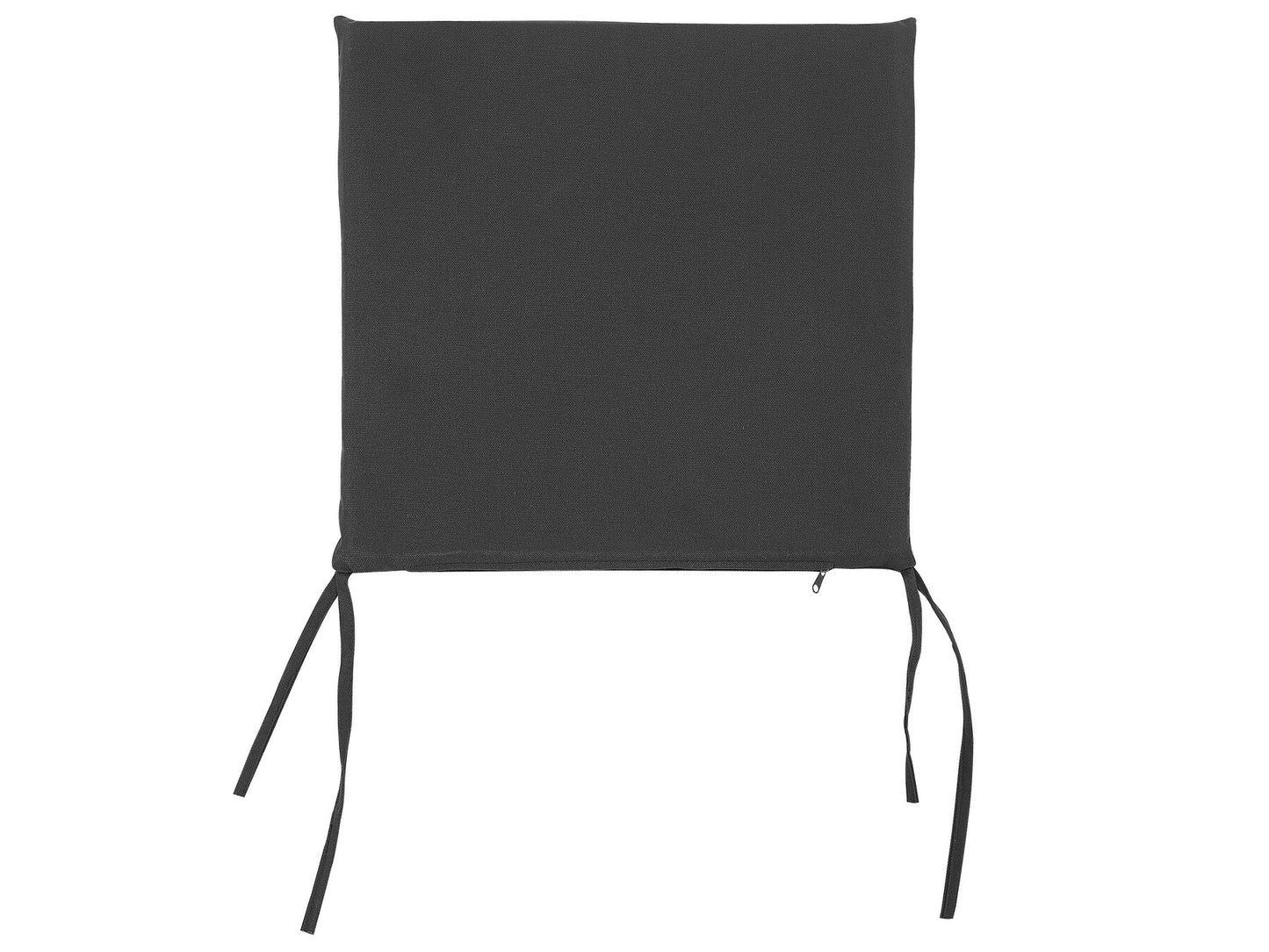 Bistro Set with Cushions PELLARO PE Rattan Black