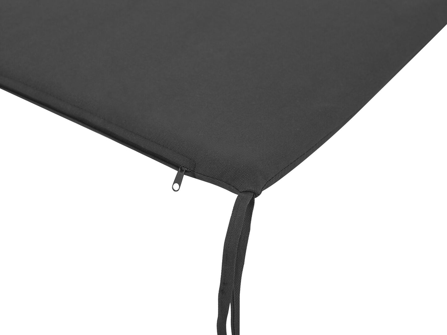 Bistro Set with Cushions PELLARO PE Rattan Black
