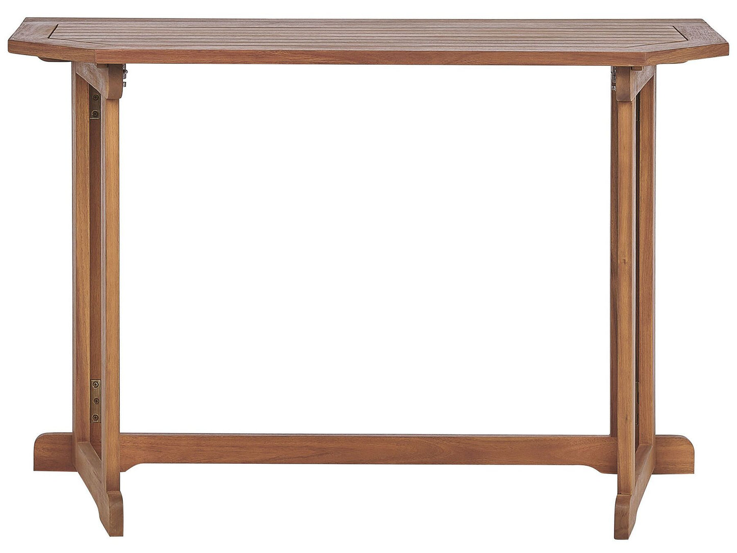 Balcony Dining Set 4 Seater TREIA Acacia Wood Brown