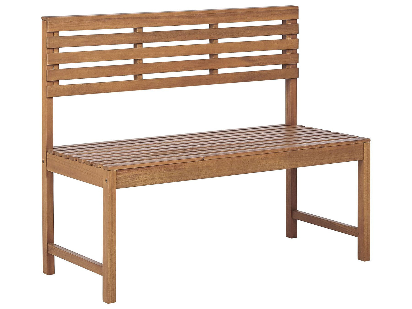 Balcony Dining Set 4 Seater TREIA Acacia Wood Brown