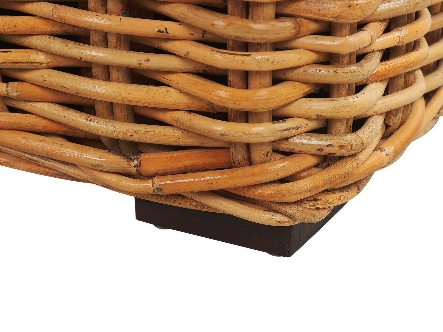 Garden Sofa 3 Seater FORLI Rattan Natural