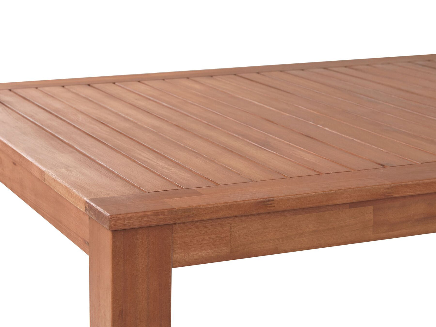 Garden Dining Set with Benches 6 Seater MONSANO Eucalyptus Wood Brown