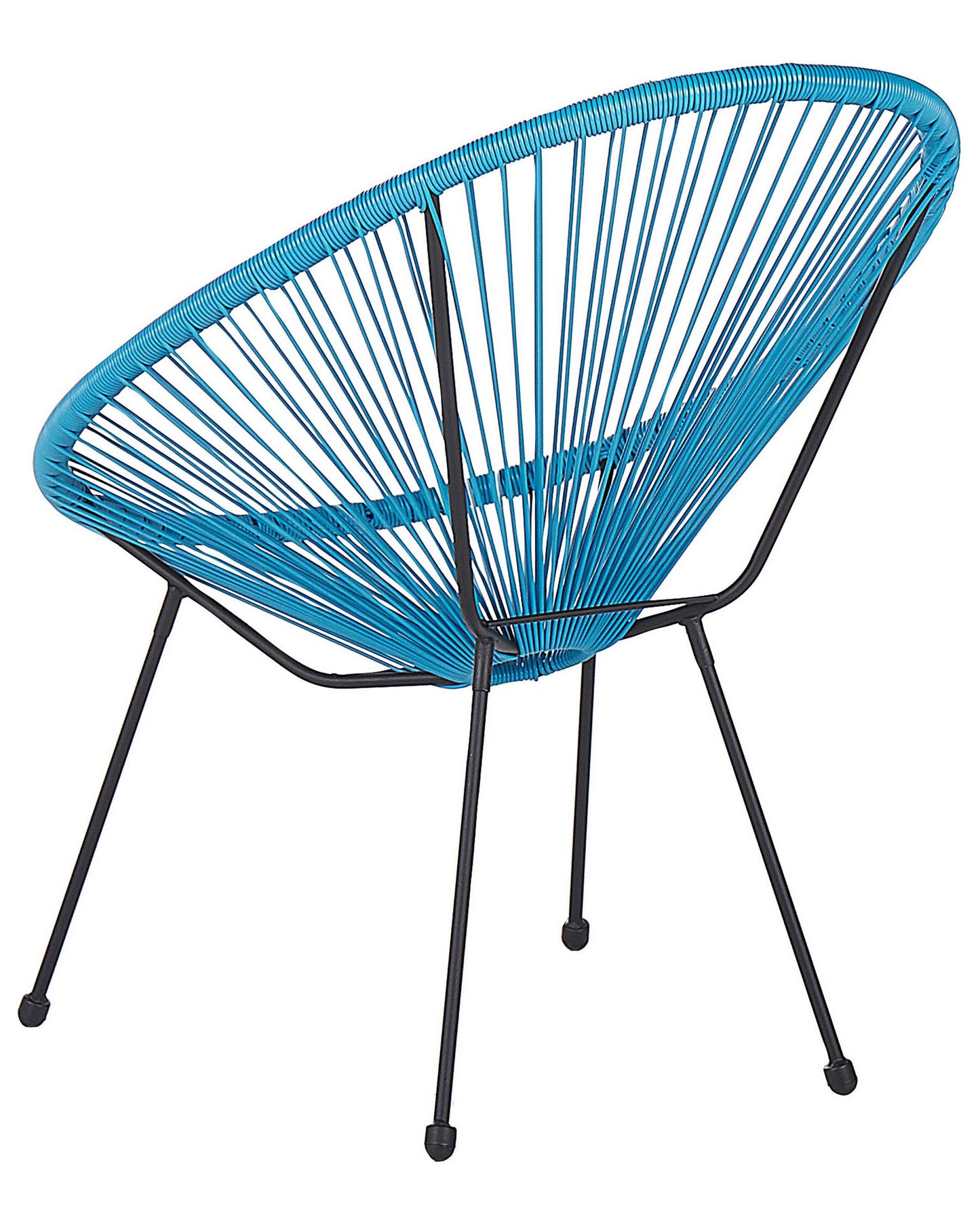 Garden Chair ACAPULCO II PE Rattan Blue