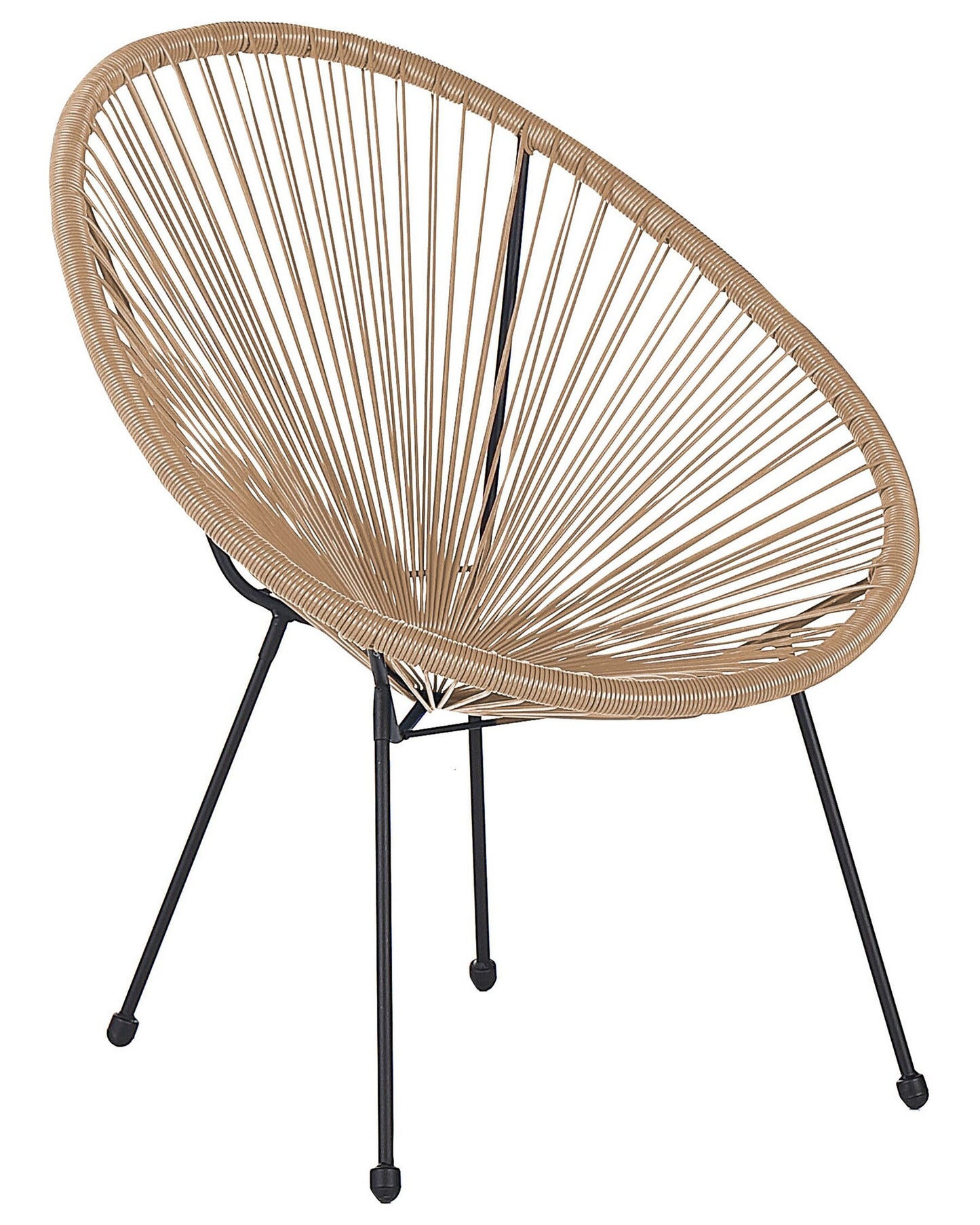 Garden Chair ACAPULCO II PE Rattan Natural